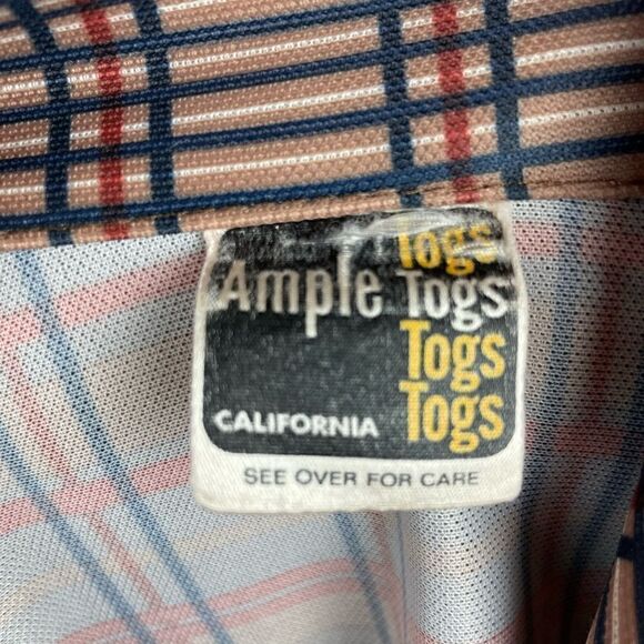 Vintage Ample Togs 70’s Button Down Shirt Size XL EUC - Picture 6 of 6